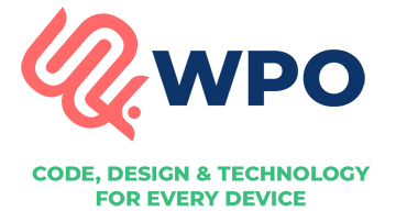 wponline creative digital logo
